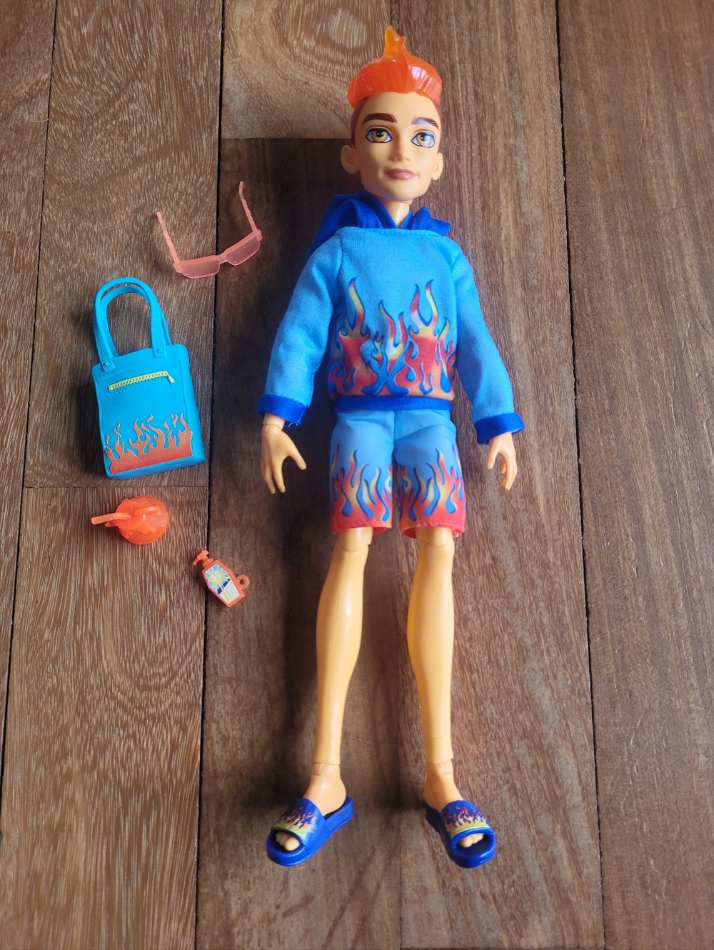 Heath Burns Monster High Doll, Clothing, And Accessories